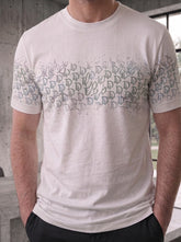 White Printed Regular Fit T-Shirt