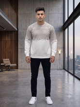 Men's Ombre Graphic Crew Neck Sweatshirt