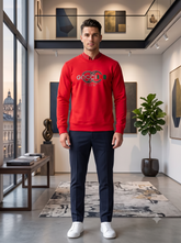 Title Men's Red "GNCCI" Graphic Sweatshirt